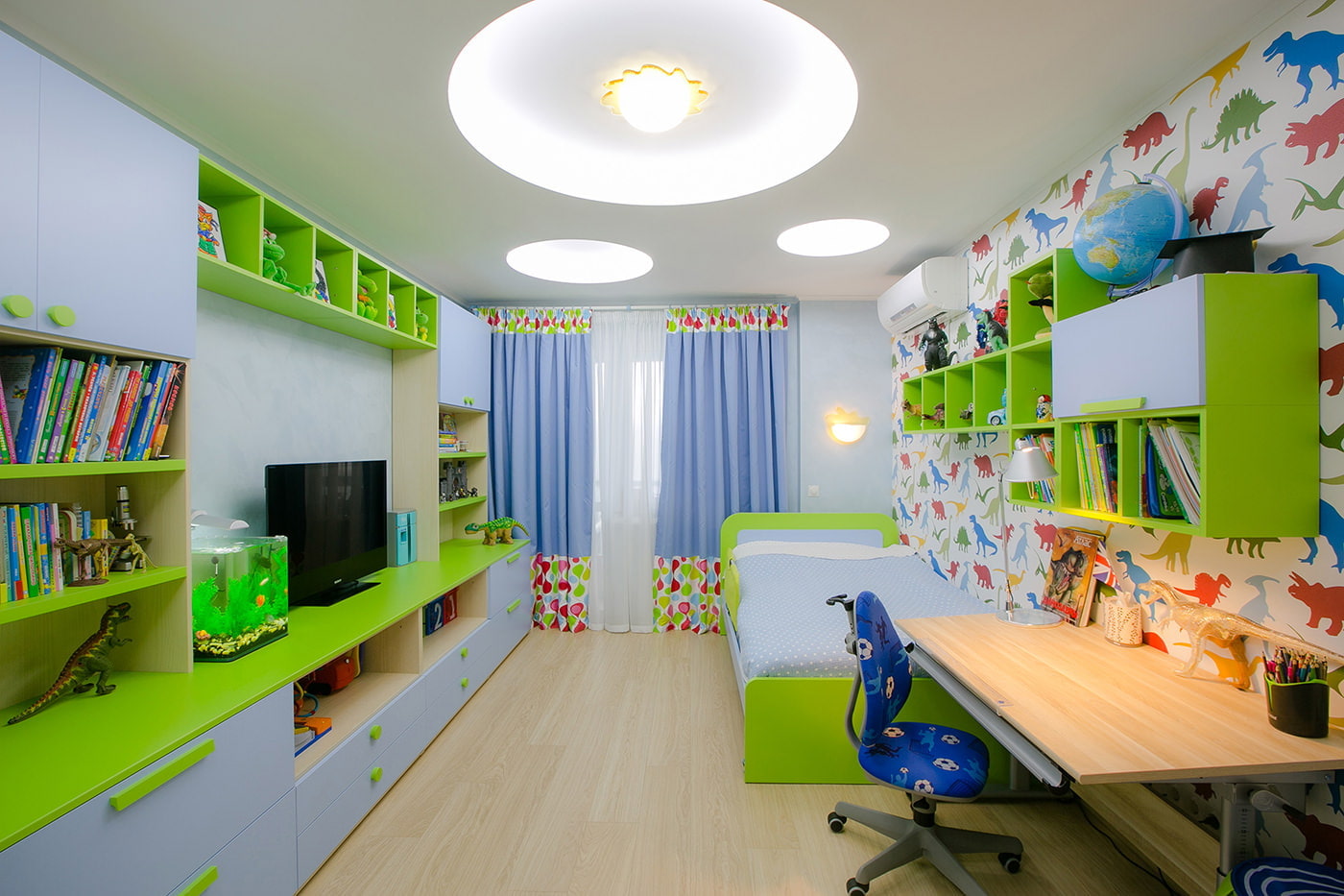 искусственное освещение для детской комнаты