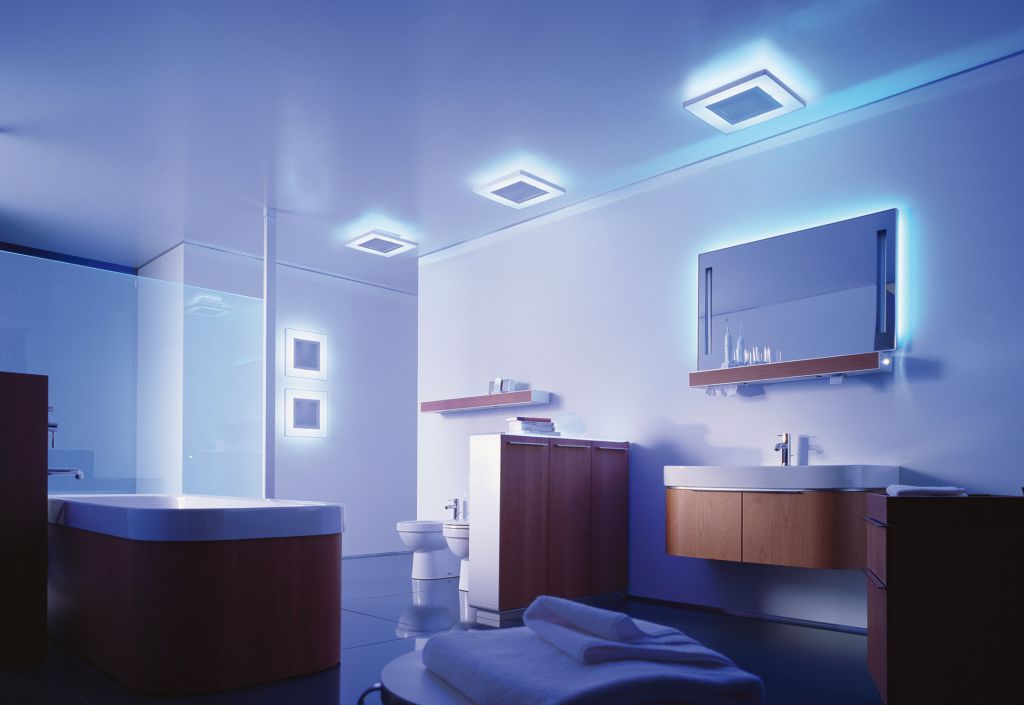 Светодиоды в ванной - освещаем правильно комнату